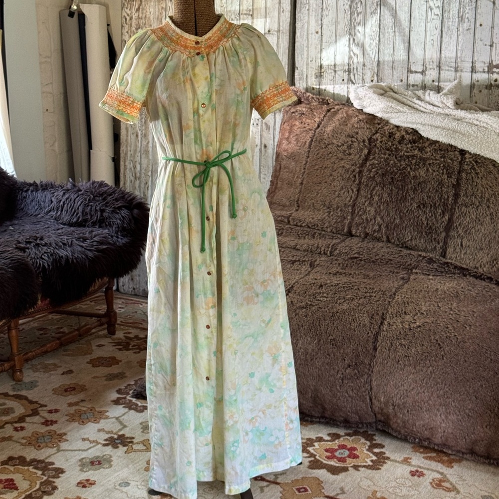 Vintage Sears house coat EUC